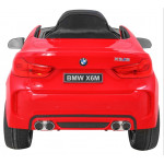 Elektrické autíčko BMW X6 - nelakované - červené